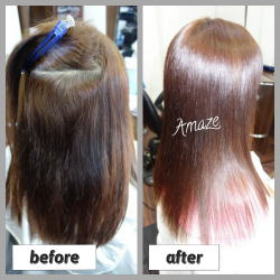 before＆afterロングヘアー写真